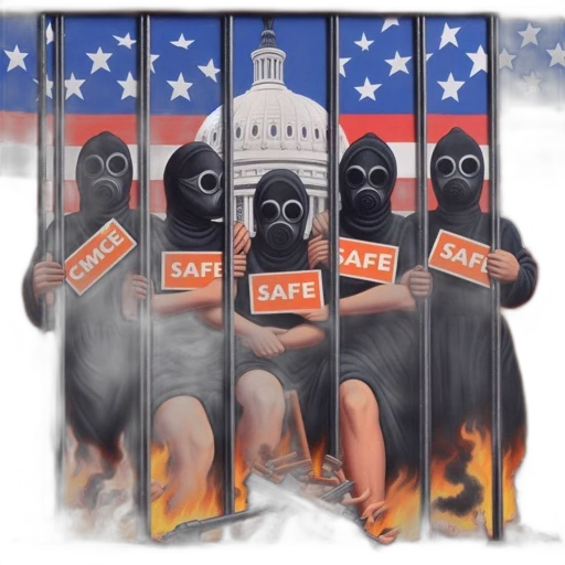 mask, concept art, fire, five transparent PNG cut-out