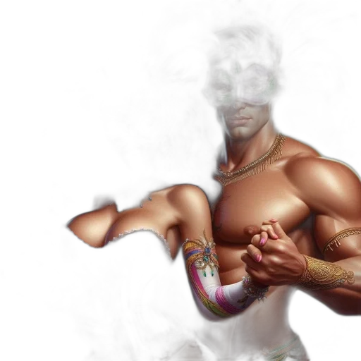 concept art, photorealistic, 3d render, comic book art transparent PNG cut-out