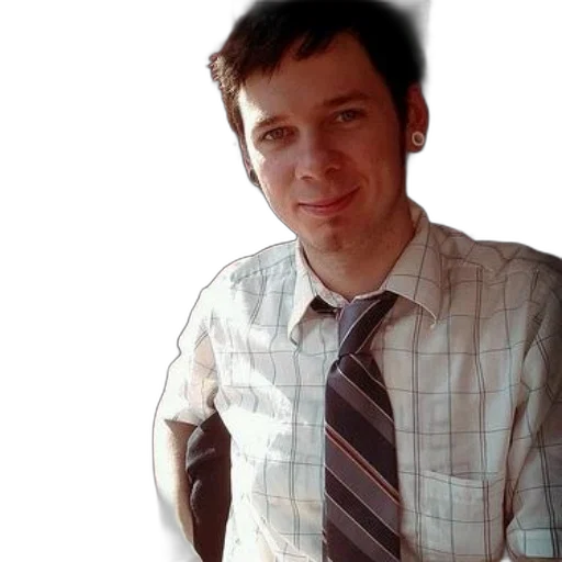 staff, face, jacket, robot transparent PNG cut-out