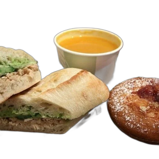 food, sandwich, avocado, chicken transparent PNG cut-out