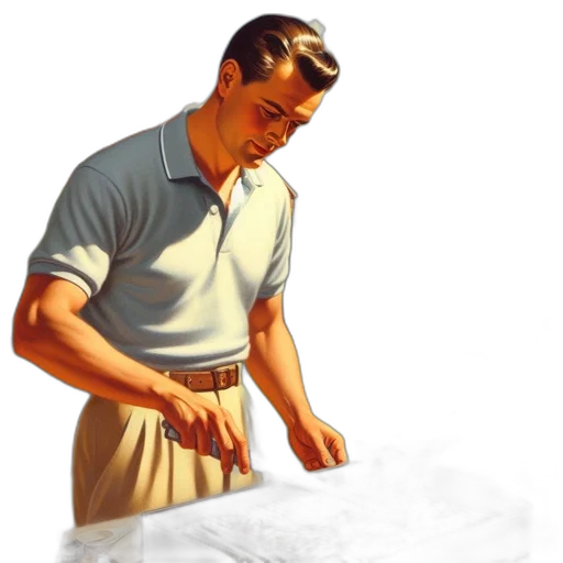 food, jacket, staff, weapon transparent PNG cut-out