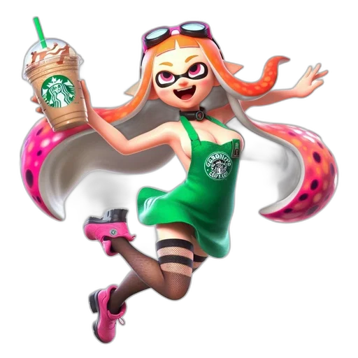 dress, staff, weapon, concept art transparent PNG cut-out