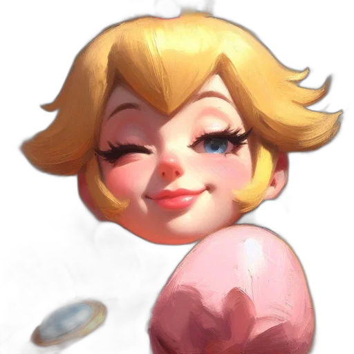 face, dress, staff, crown transparent PNG cut-out