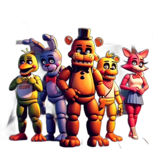 staff, mask, animal, robot transparent PNG cut-out