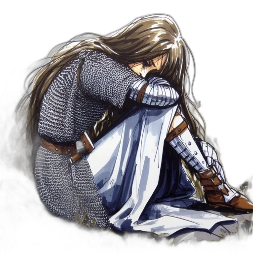 sword, fantasy art, concept art, watercolor transparent PNG cut-out