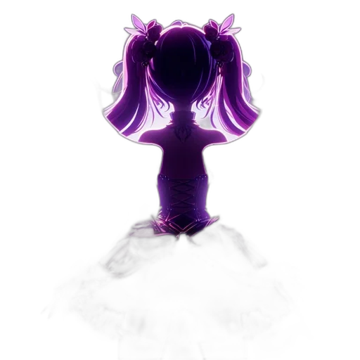 dress, crown, robot, staff transparent PNG cut-out