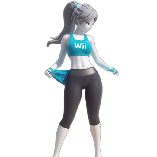 dress, concept art, 3d render, pixel art transparent PNG cut-out