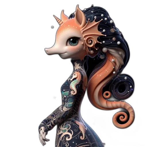 dragon, dress, fantasy art, concept art transparent PNG cut-out