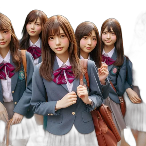 staff, photorealistic, 3d render, anime transparent PNG cut-out