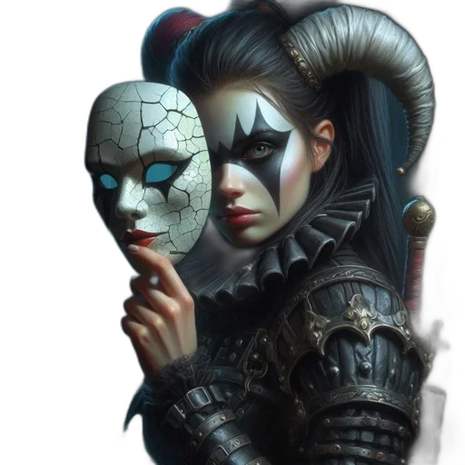 mask, face, fantasy art, concept art transparent PNG cut-out