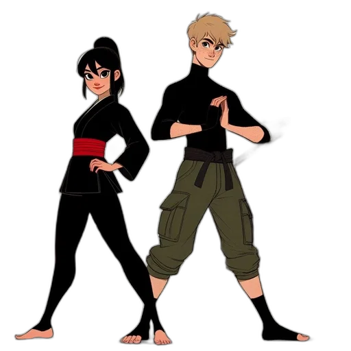 concept art, cartoon, anime, pixel art transparent PNG cut-out