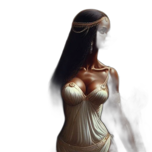 dress, jewelry, crown, mask transparent PNG cut-out