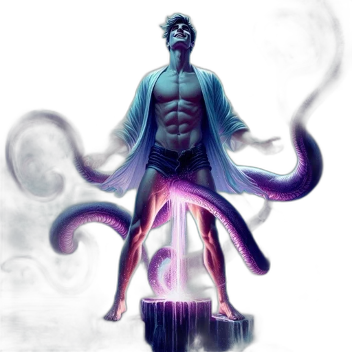 creature, staff, concept art, fantasy art transparent PNG cut-out