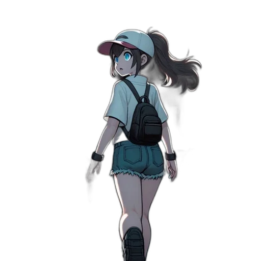 staff, hat, jacket, dress transparent PNG cut-out