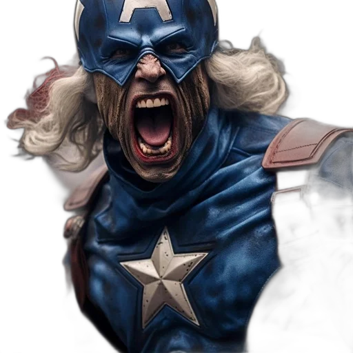 mask, face, comic book art, concept art transparent PNG cut-out
