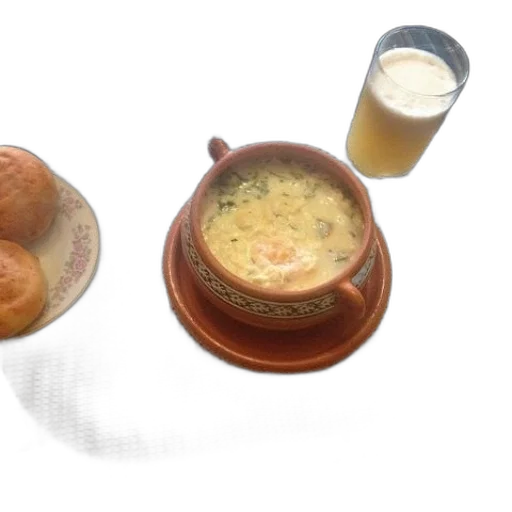 food, 3d render, bowl, soup transparent PNG cut-out