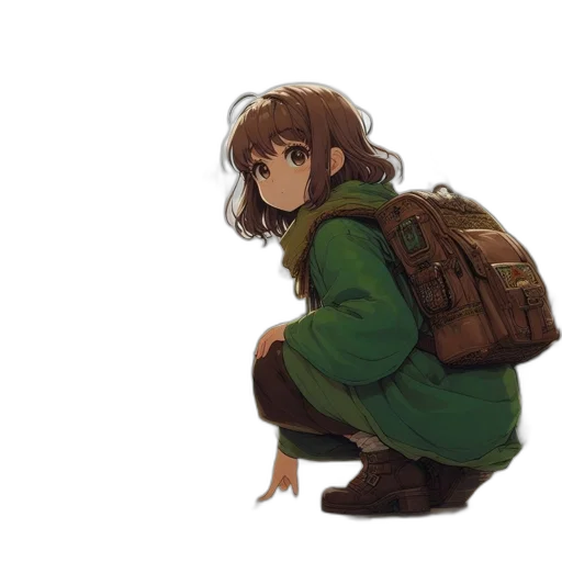 jacket, weapon, creature, animal transparent PNG cut-out