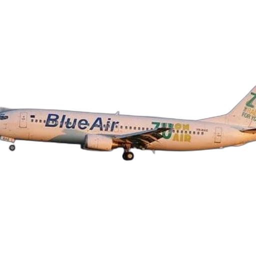 blueair, airplane, taking, off transparent PNG cut-out