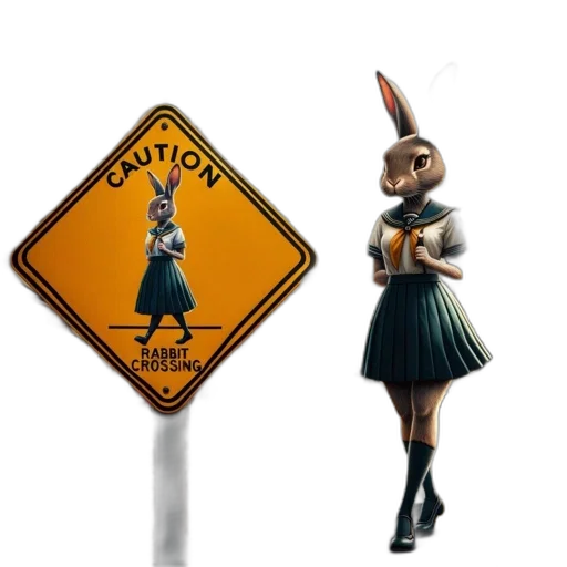 dress, robot, creature, staff transparent PNG cut-out