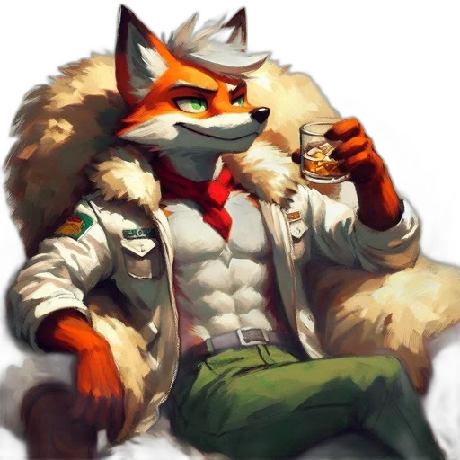 jacket, staff, animal, concept art transparent PNG cut-out