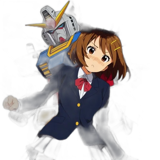 robot, weapon, mask, staff transparent PNG cut-out