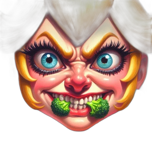 face, mask, creature, concept art transparent PNG cut-out