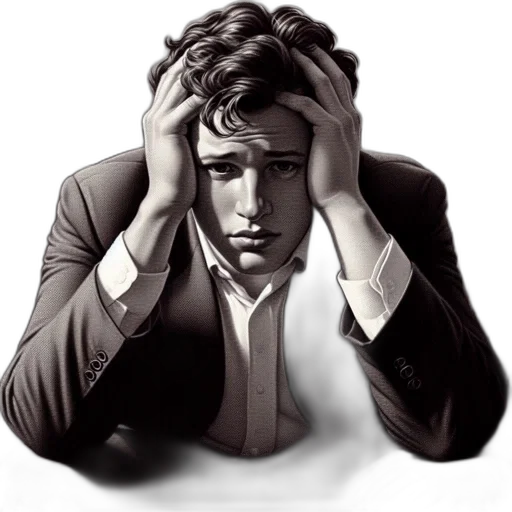 face, photorealistic, solitary, figure transparent PNG cut-out