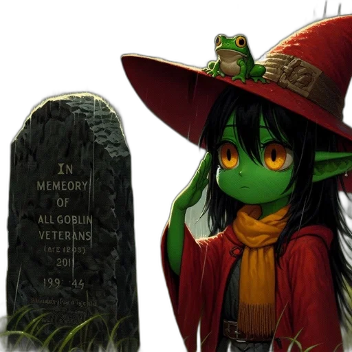 hat, mask, staff, concept art transparent PNG cut-out
