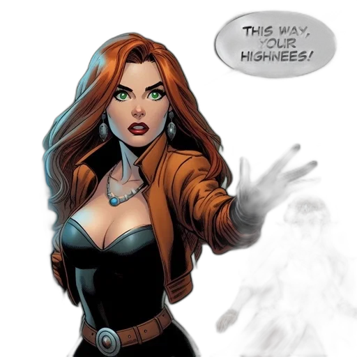 comic book art, concept art, comic-style, illustration transparent PNG cut-out