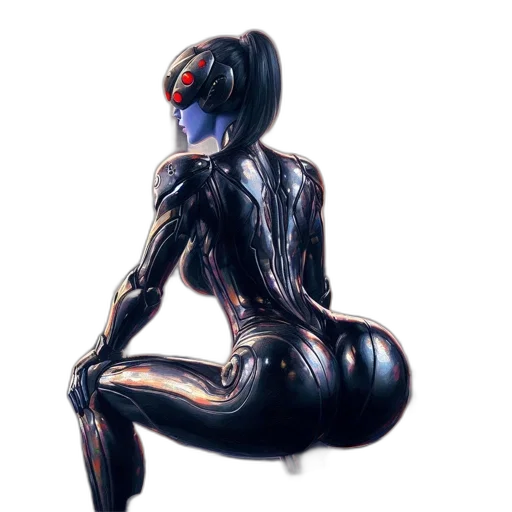 robot, creature, mask, dress transparent PNG cut-out