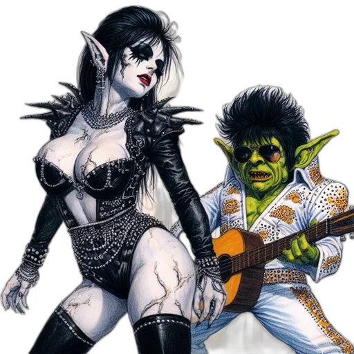 fantasy art, concept art, comic book art, outer space transparent PNG cut-out