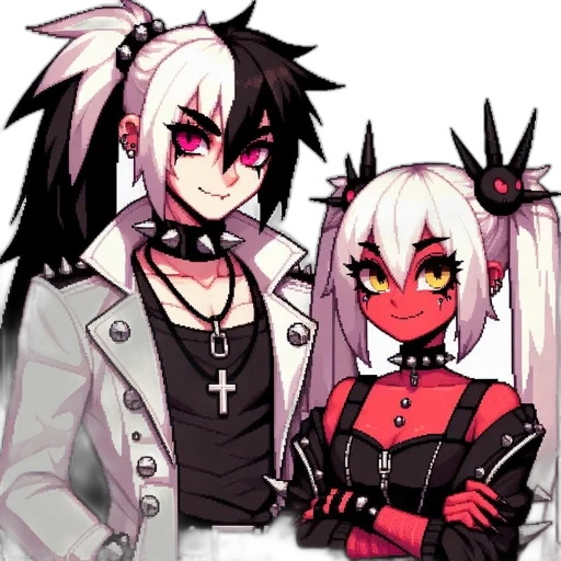 jacket, pixel art, anime, concept art transparent PNG cut-out