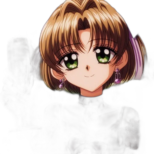 staff, face, hair, jewelry transparent PNG cut-out