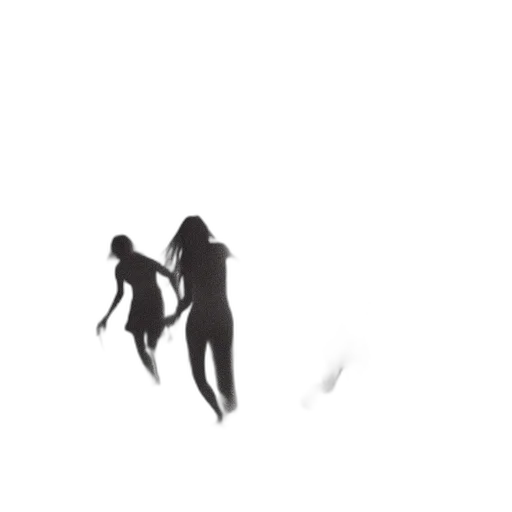 creature, umbrella, hair, mask transparent PNG cut-out