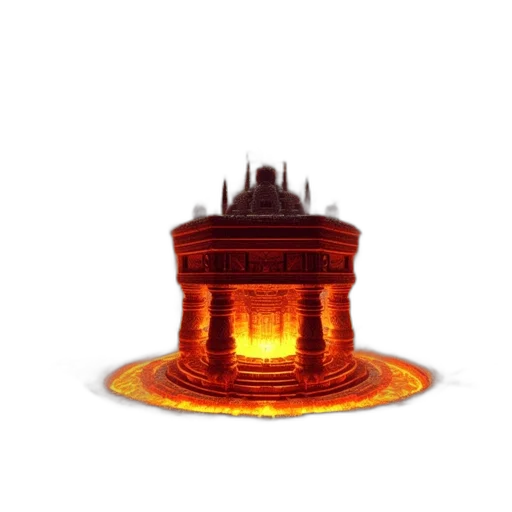 hat, crown, building, staff transparent PNG cut-out