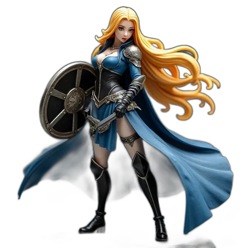 comic book art, concept art, fantasy art, 3d render transparent PNG cut-out