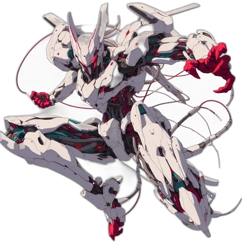 weapon, dragon, robot, sword transparent PNG cut-out