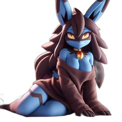 creature, animal, dress, staff transparent PNG cut-out