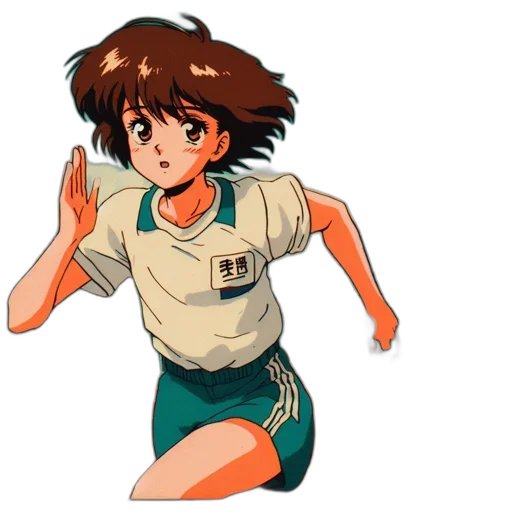 dress, jacket, hair, weapon transparent PNG cut-out