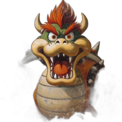dragon, creature, crown, mask transparent PNG cut-out