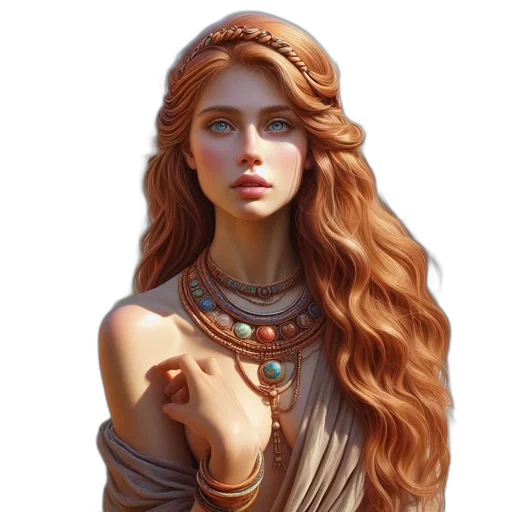 jewelry, dress, face, crown transparent PNG cut-out