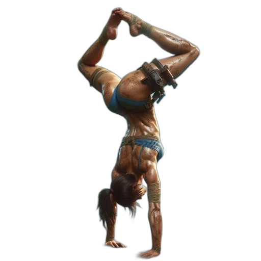 staff, concept art, photorealistic, muscular transparent PNG cut-out