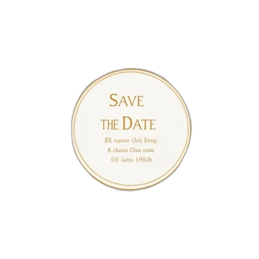 elegant, golden, floral, save transparent PNG cut-out