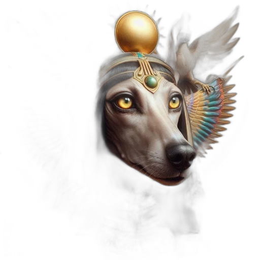 mask, jewelry, crown, staff transparent PNG cut-out