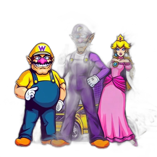crown, dress, staff, mask transparent PNG cut-out