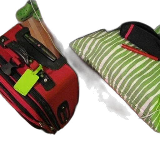 weapon, 3d render, red, suitcase transparent PNG cut-out