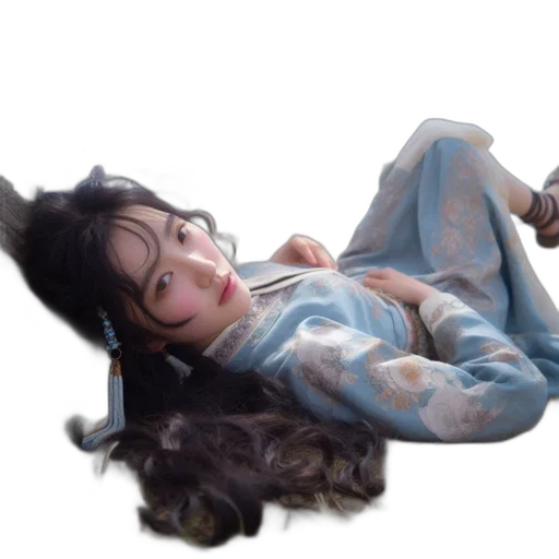 hair, dragon, creature, shoes transparent PNG cut-out