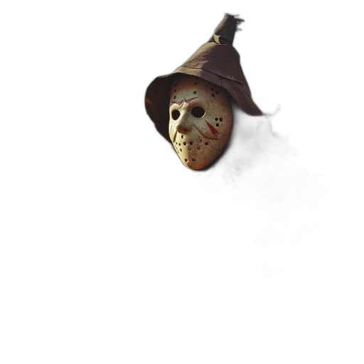 mask, hat, face, staff transparent PNG cut-out