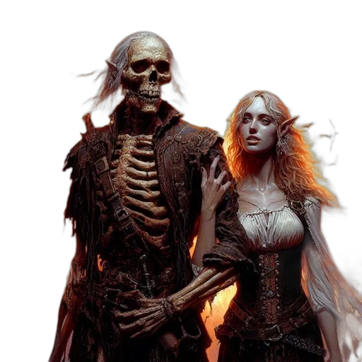 concept art, fantasy art, comic book art, fire transparent PNG cut-out