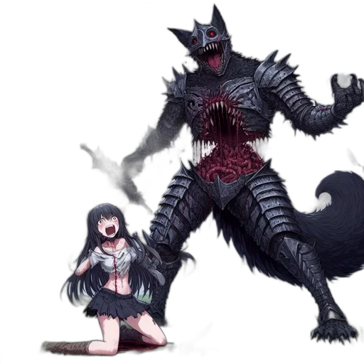 creature, animal, dragon, weapon transparent PNG cut-out